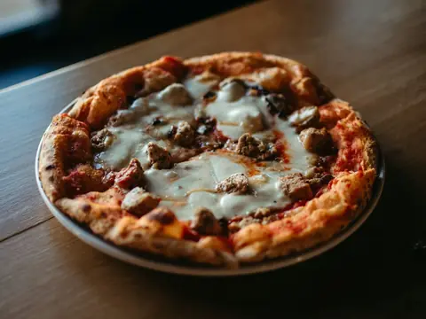 Pizza Salsiccia (foto indicativa)